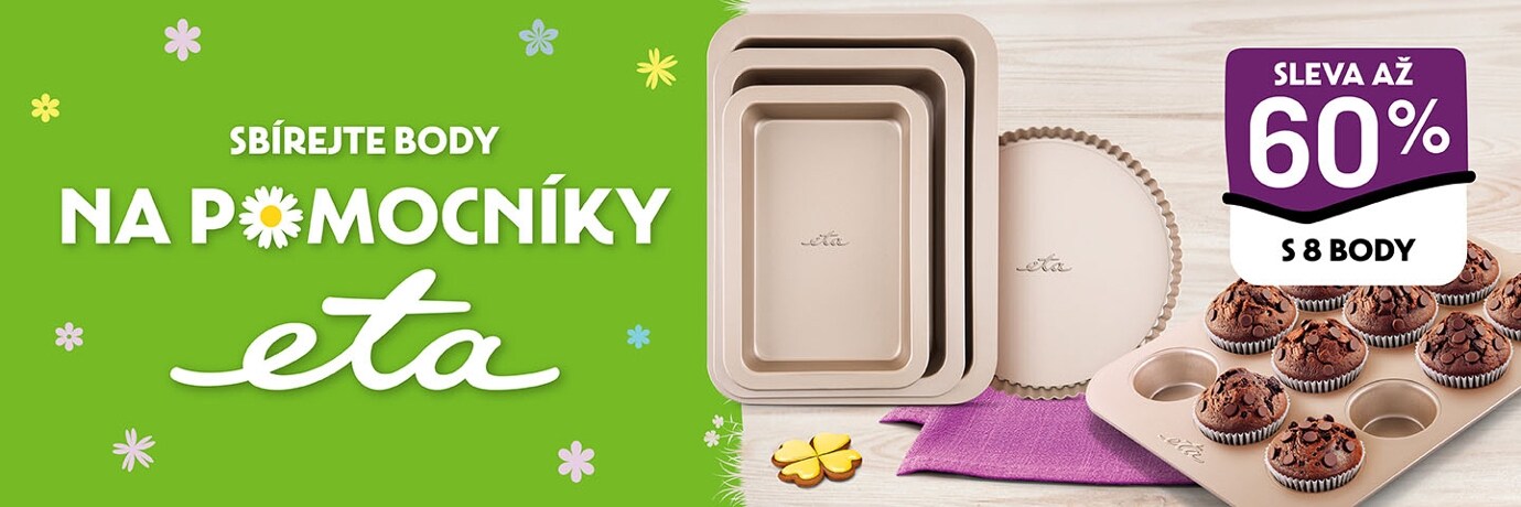 Sbírejte body na kolekci ETA