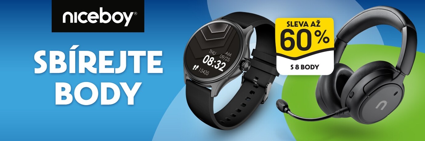Sbírejte body na elektroniku Niceboy
