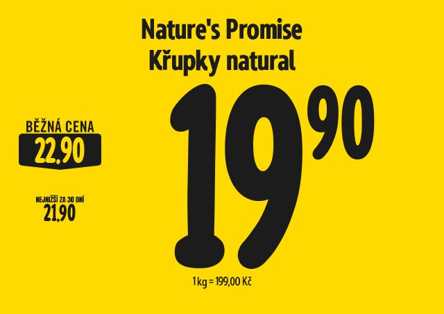 Běžná cena - ilustrační znázornění cenovky