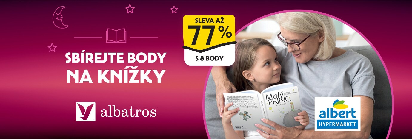 Sbírejte body na knížky od Albatrosu