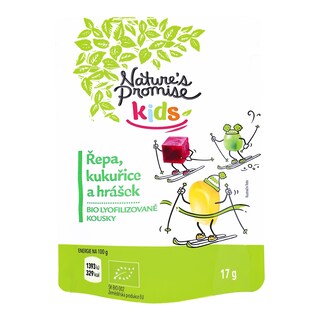 Nature's Promise Bio Kids Mrazem sušená zelenina