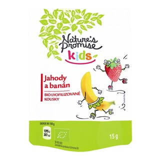 Nature's Promise Bio Kids Mrazem sušené jahody