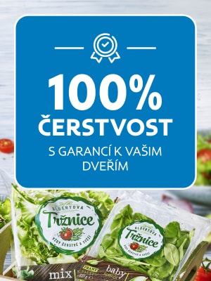 100% čerstvost potravin