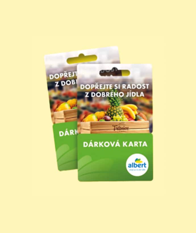 Albert dárková karta