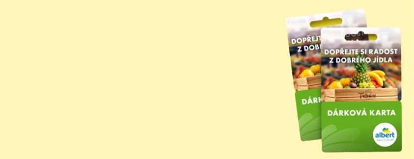 Albert dárková karta