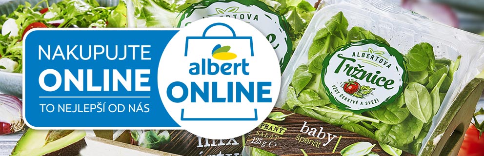 Služba Albert online -úvodní banner
