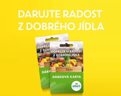 Albert dárková karta