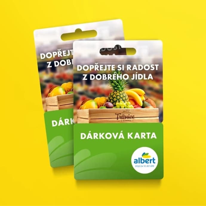Albert dárková karta