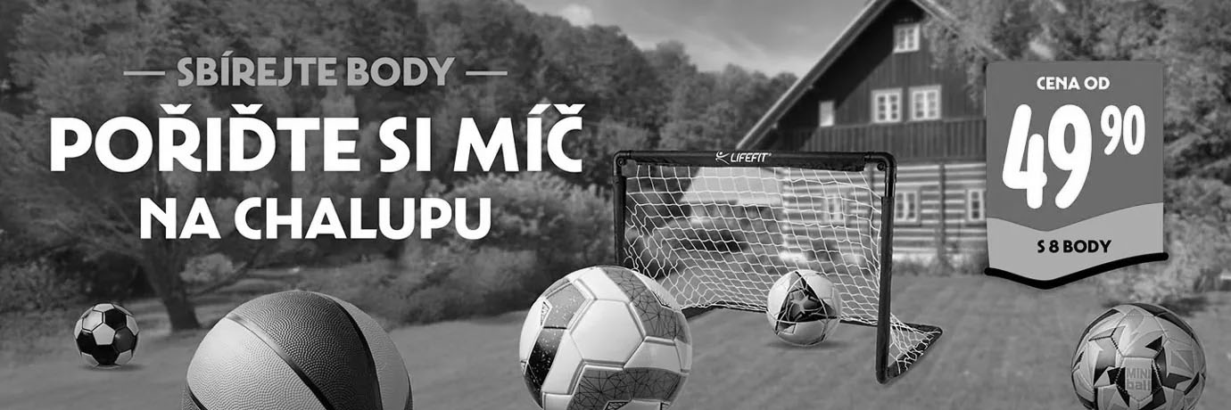 Vybavte se na léto se sportovními potřebami za nasbírané body