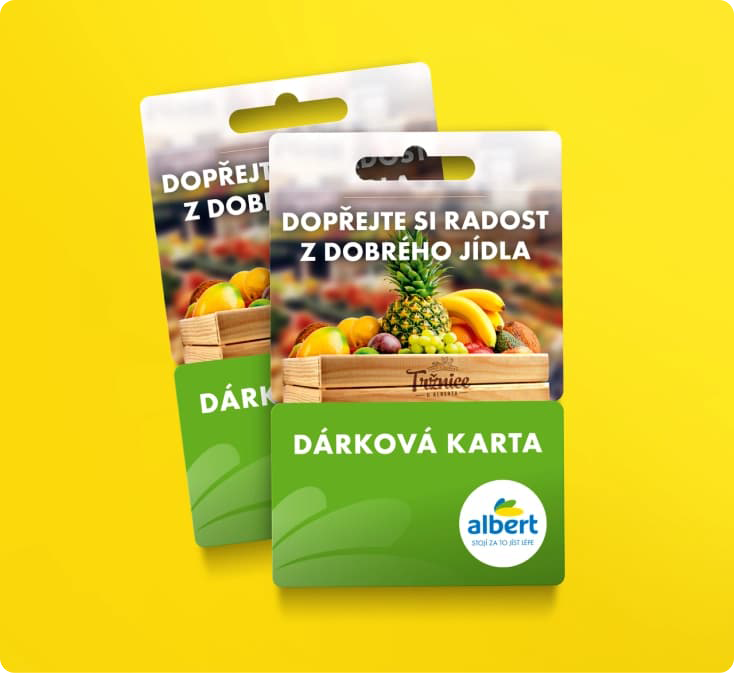 Albert dárková karta