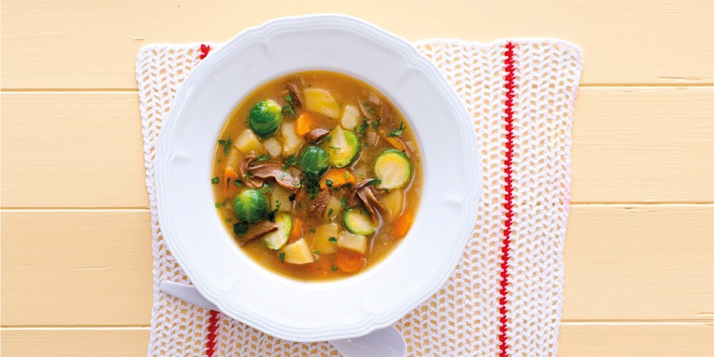 Bramboračky se zeleninou