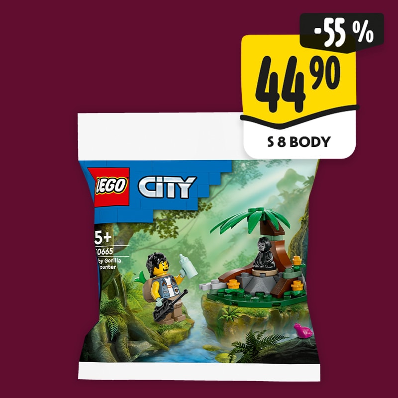 Lego - setkání s gorilou