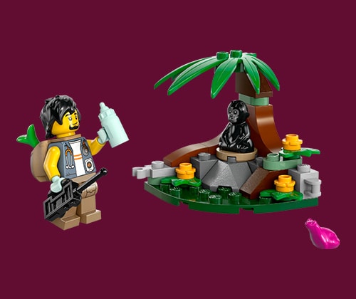 LEGO® Setkání s mládětem gorily