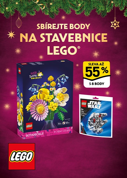 Sbírejte body na stavebnice LEGO