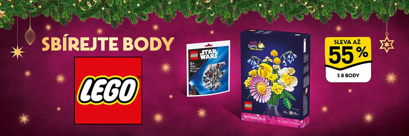 Sbírejte body Lego