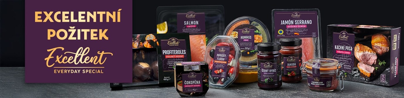 Albert Excellent - produktová nabídka