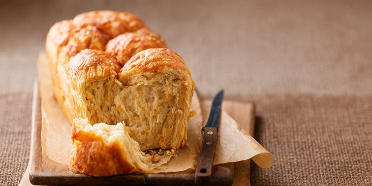 Domácí cibulový chléb