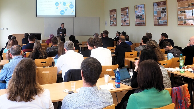 Semináře se zúčastnili na čtyři desítky posluchačů