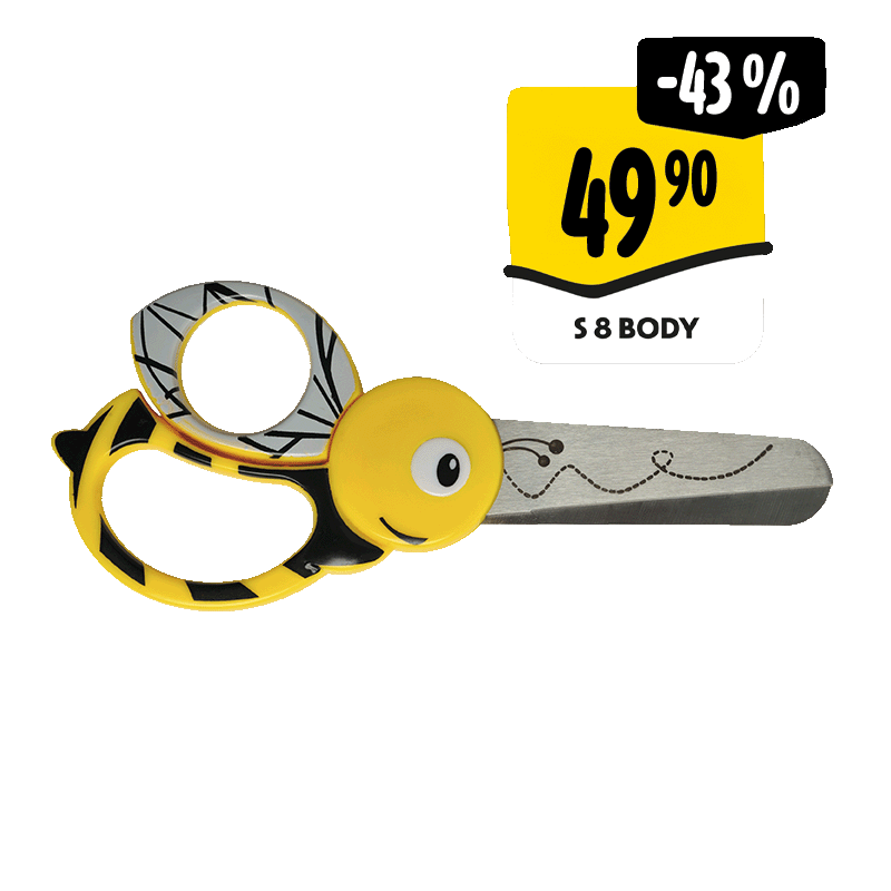 Fiskars nůžky dětské včela