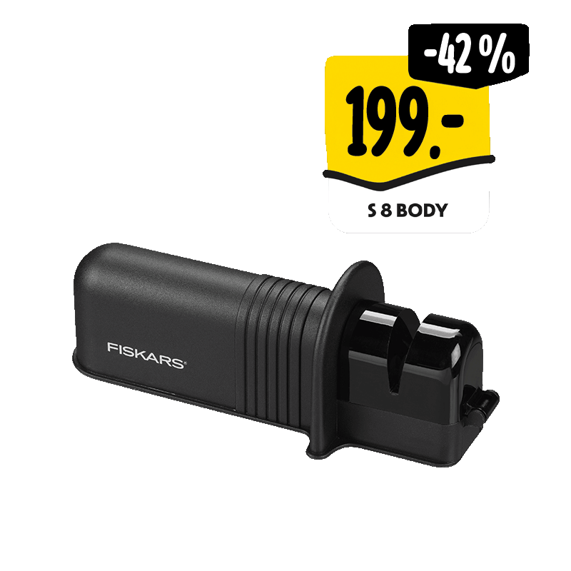 Fiskars ostřič nožů a seker Solid