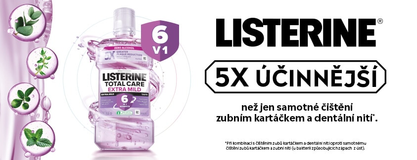 Promo nabídka Listerine